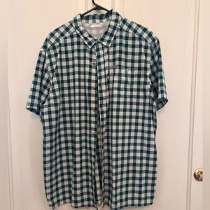 Columbia PFG Omni Shade Men's Button Up Vented Fishing Shirt Size: XL S/S